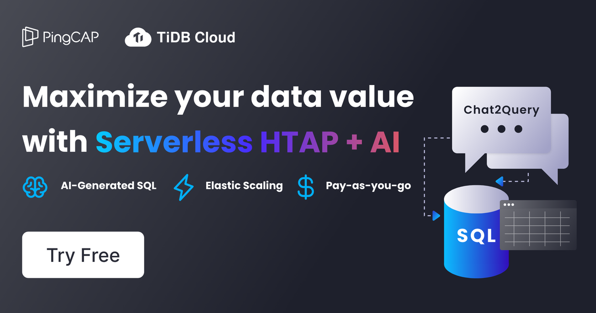 TiDB Cloud Serverless