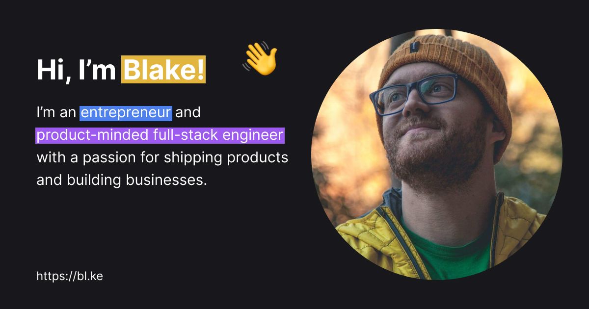 Blake Owens on GitHub | @owensbla