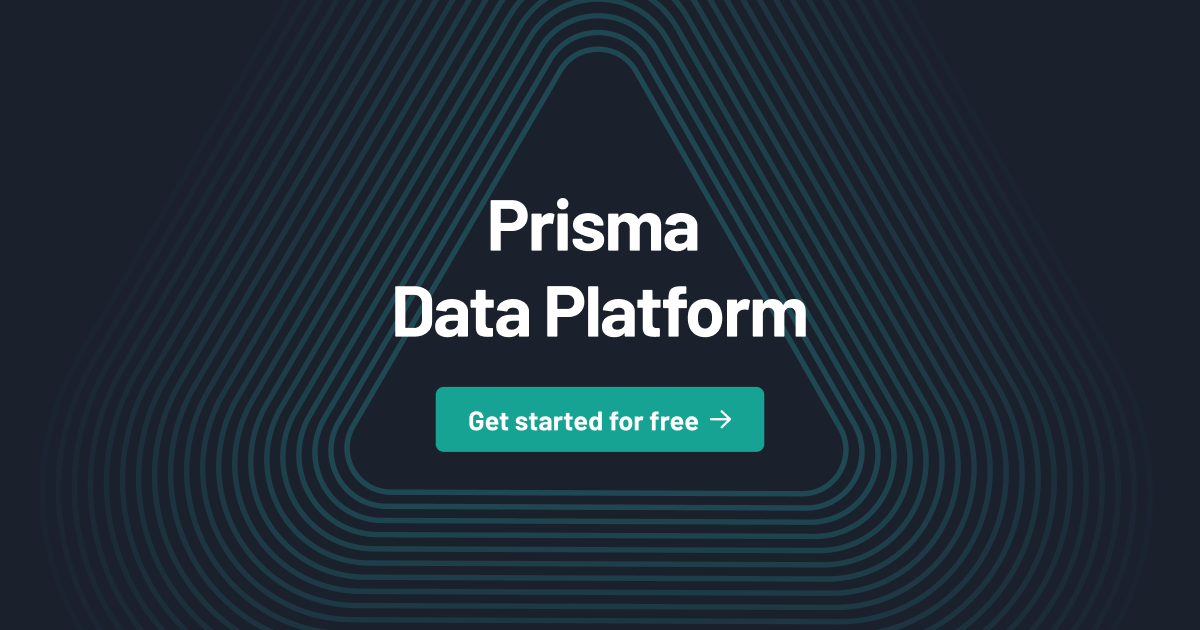 Prisma Data Platform