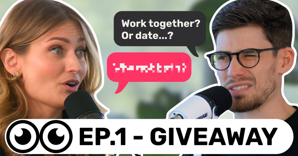 Should we date or work together? (Giveaway - eyeballs.to)