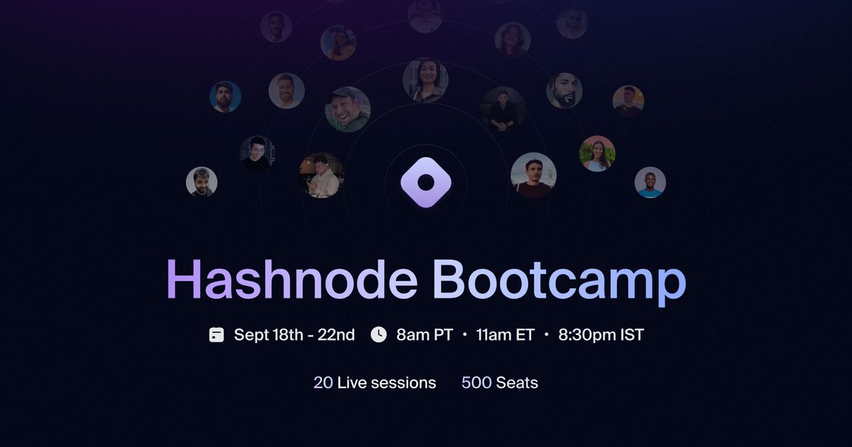 Hashnode Bootcamp 2023