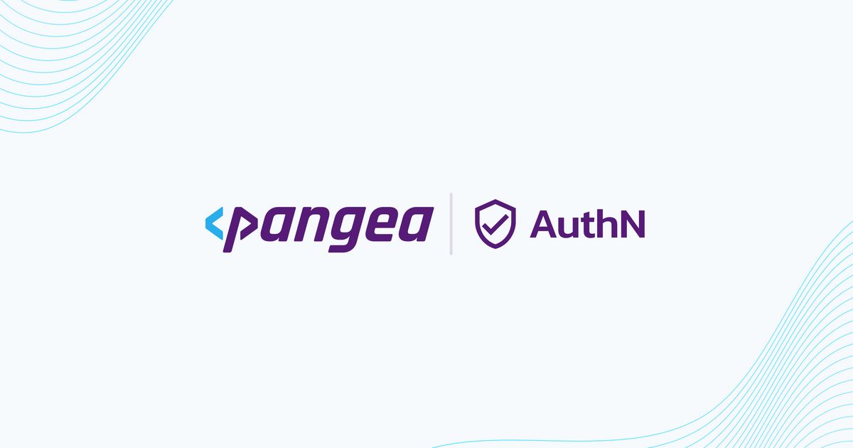 AuthN | Pangea