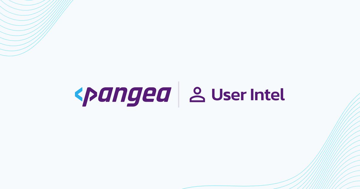 User Intel | Pangea