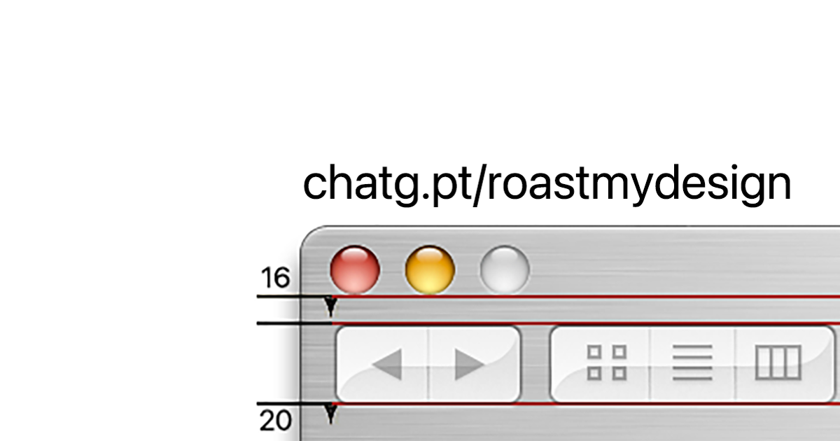 Apple Design Roast Master