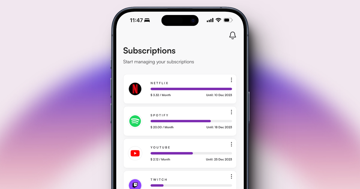 subs - tracking yours suscriptions