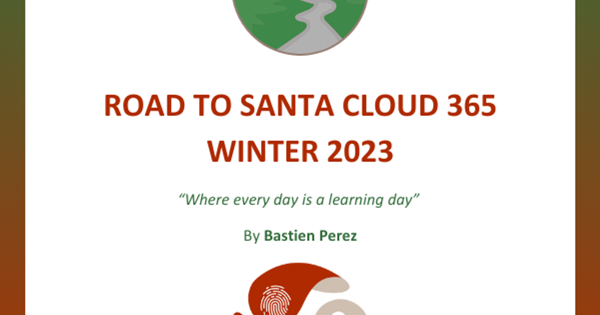 Road to Santa Cloud 365 Winter 2023 - English version