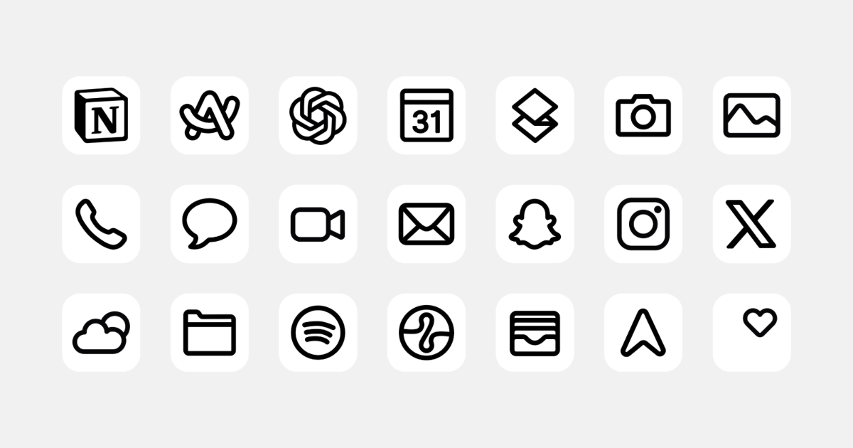 Minimalist Icons