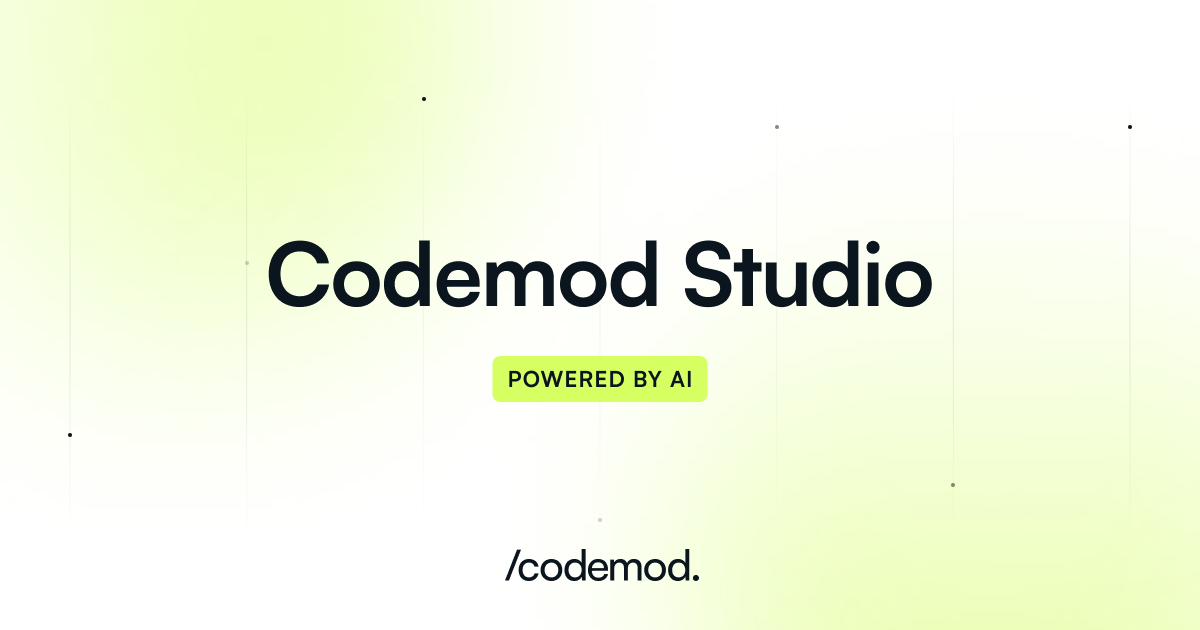 Codemod Studio