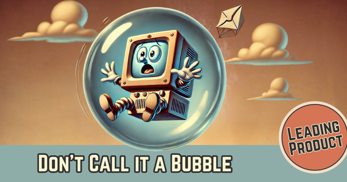 Don't Call AI a Bubble