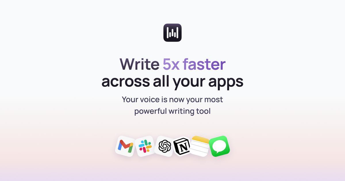 Flow by Wispr | Effortless Voice Dictation