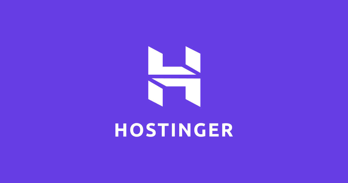 Hostinger - Bring Your Idea Online With a Website