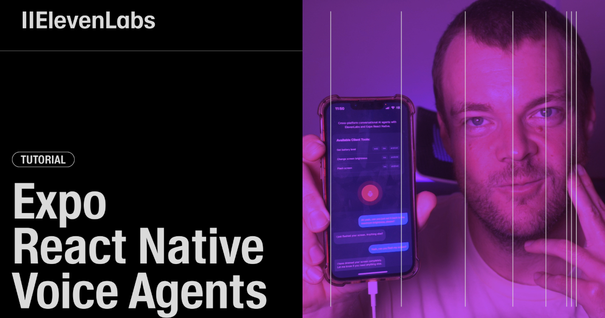 Cross-platform AI Voice Agents with Expo React Native
