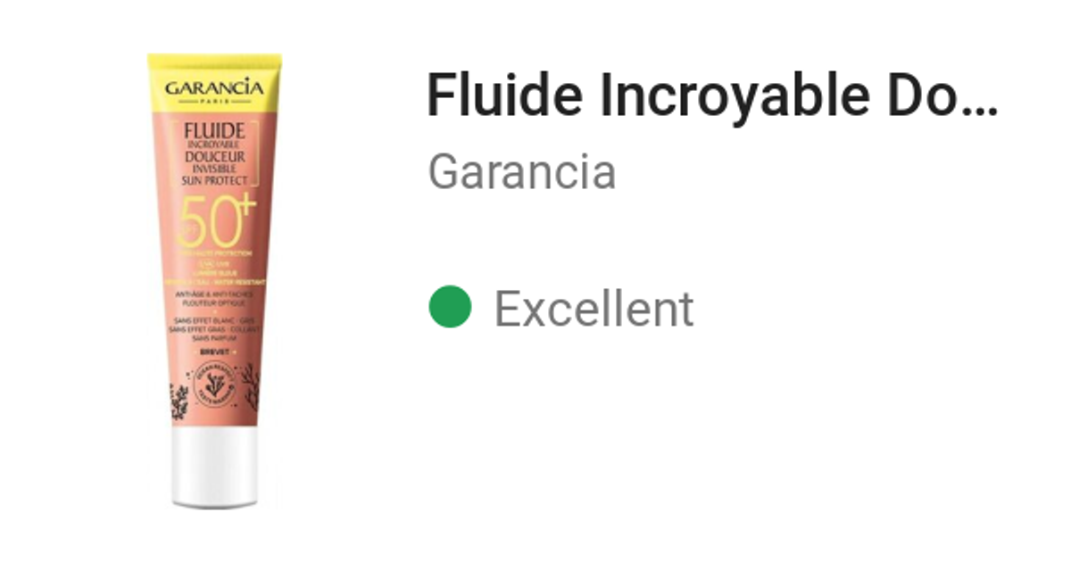 Fluide Incroyable Douceur Invisible Sun Protect SPF 50+