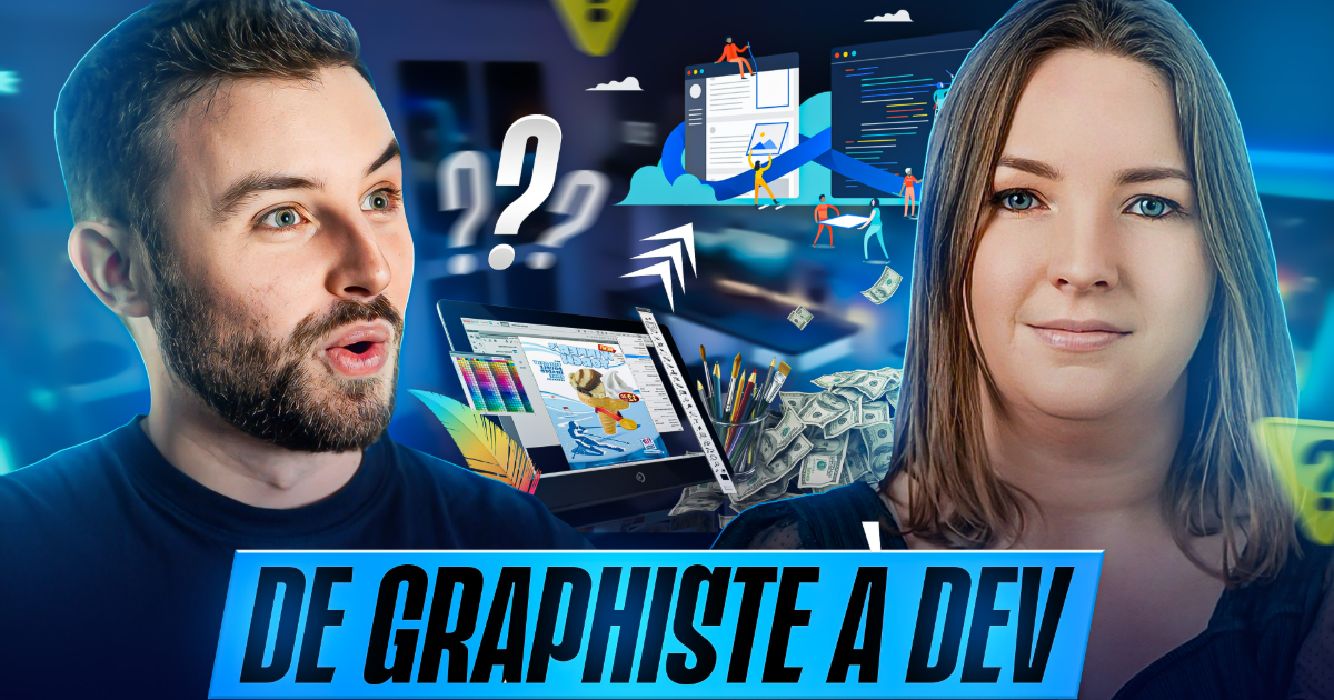 Elle vit du Dev après sa Reconversion !