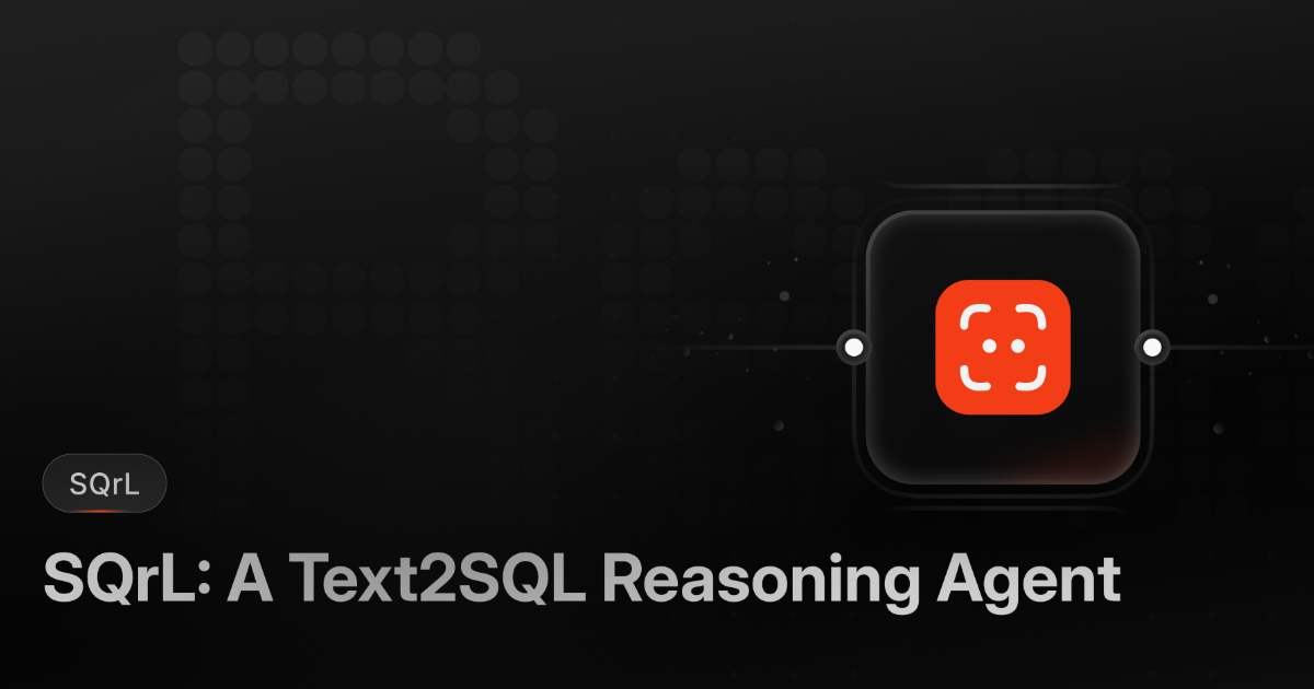 SQrL: A Text2SQL Reasoning Agent