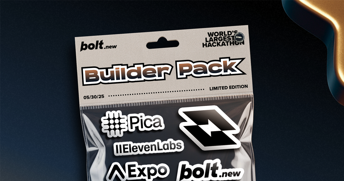 Bolt Builder Pack | hackathon.dev