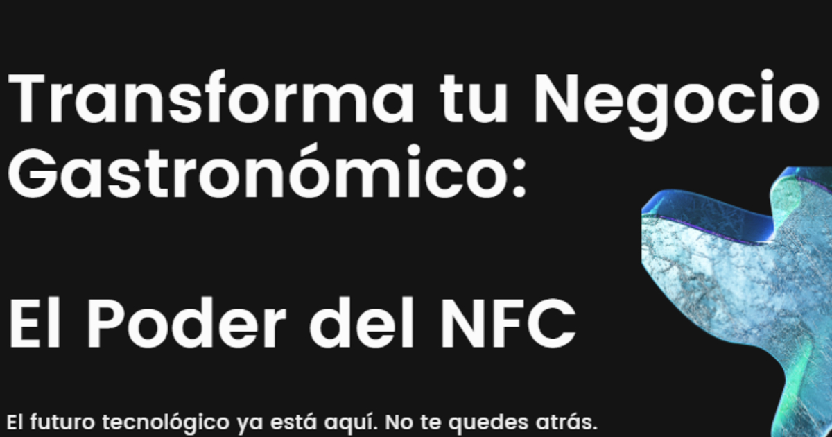 TapMenu - Menú Digital NFC Instantáneo
