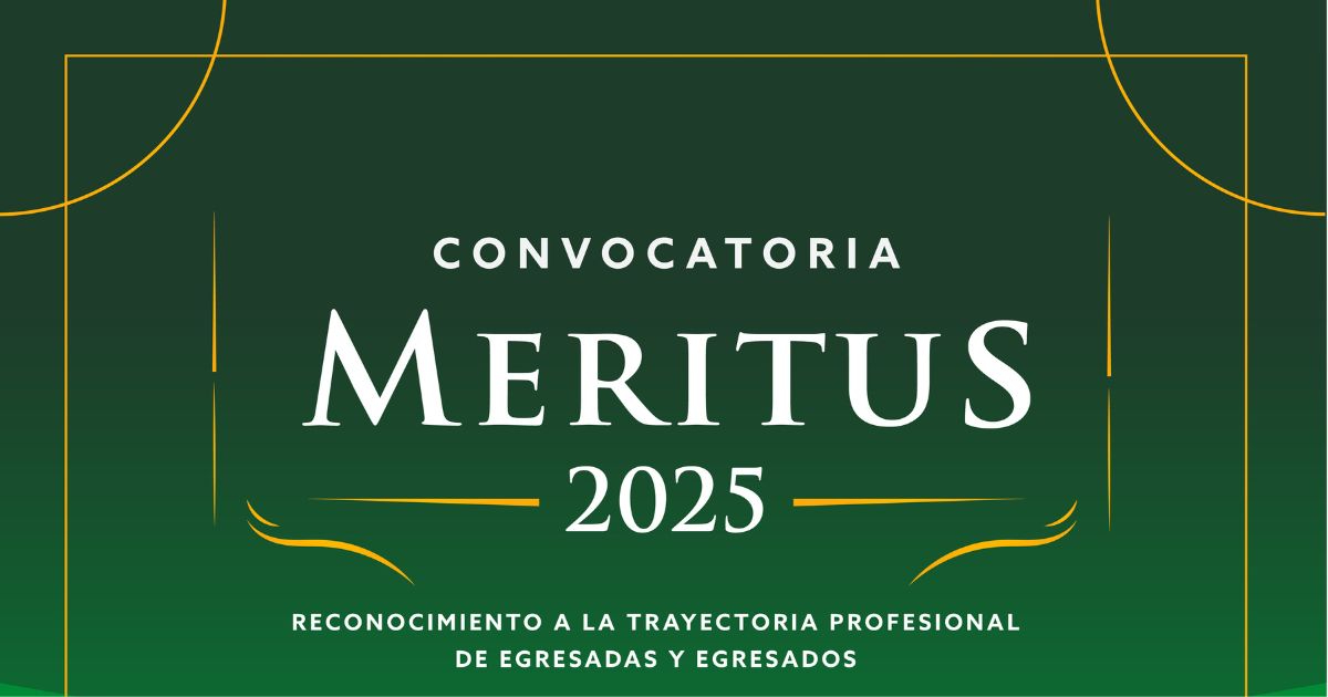 Convocatoria Meritus 2025