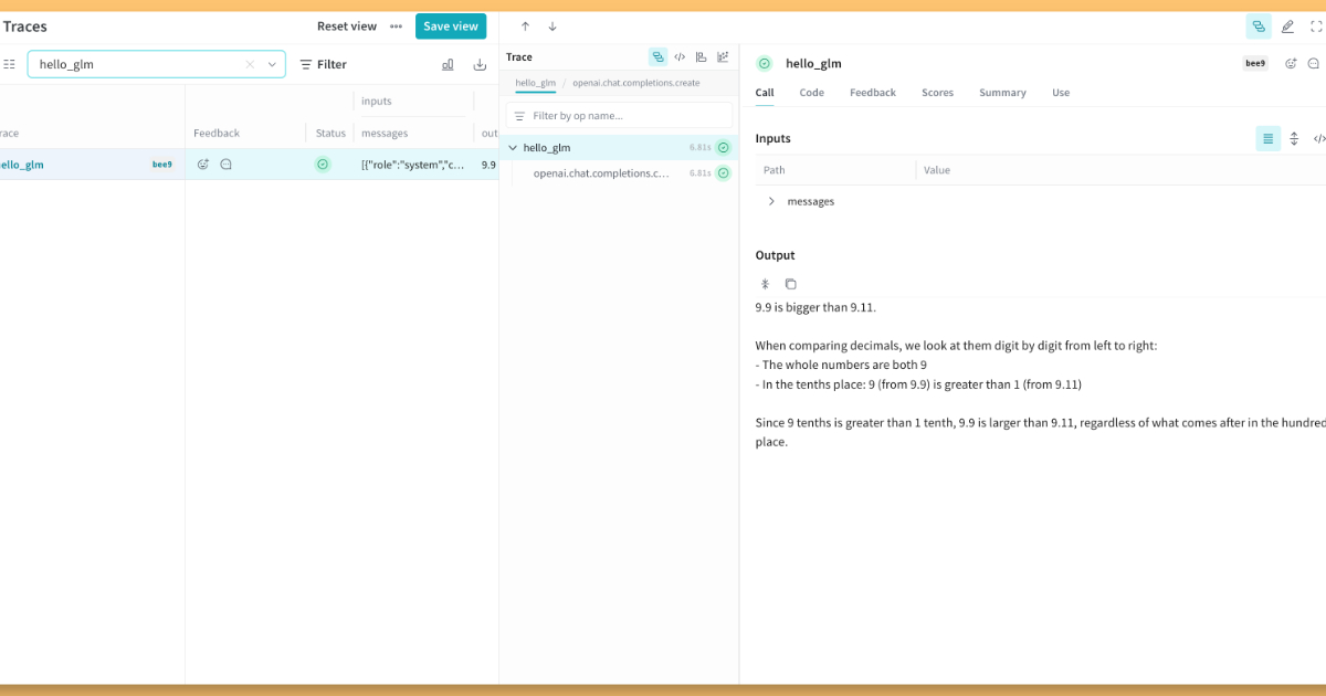 Get started with GLM 4.5 on W&B Inference