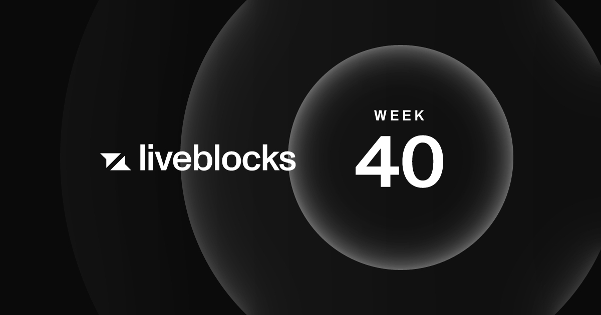 Week 40 changelog | Liveblocks