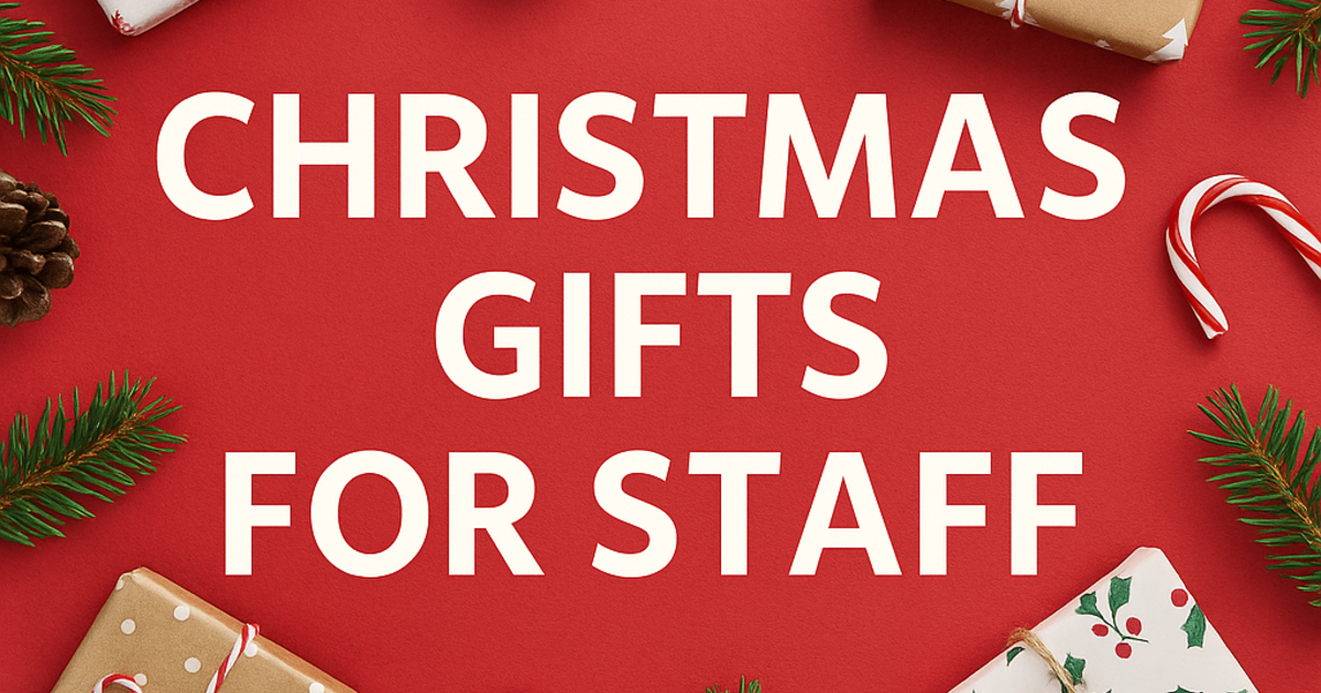 Christmas Gift Ideas for School Staff - Thoughtful Teacher & Admin Presents | HeadteacherChat