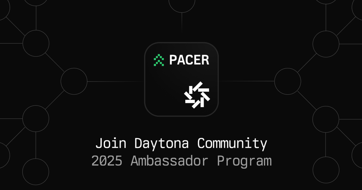 Become a Daytona Pacer